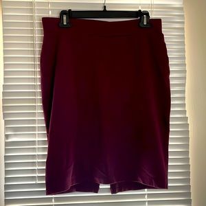 Burgundy, Charolette Russe bodycon skirt